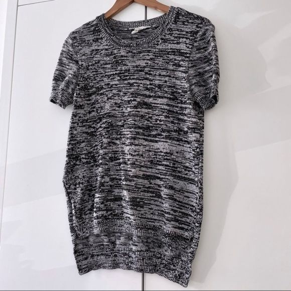 BCBGeneration Side Slit Pullover Sweater Grey - Picture 5 of 8